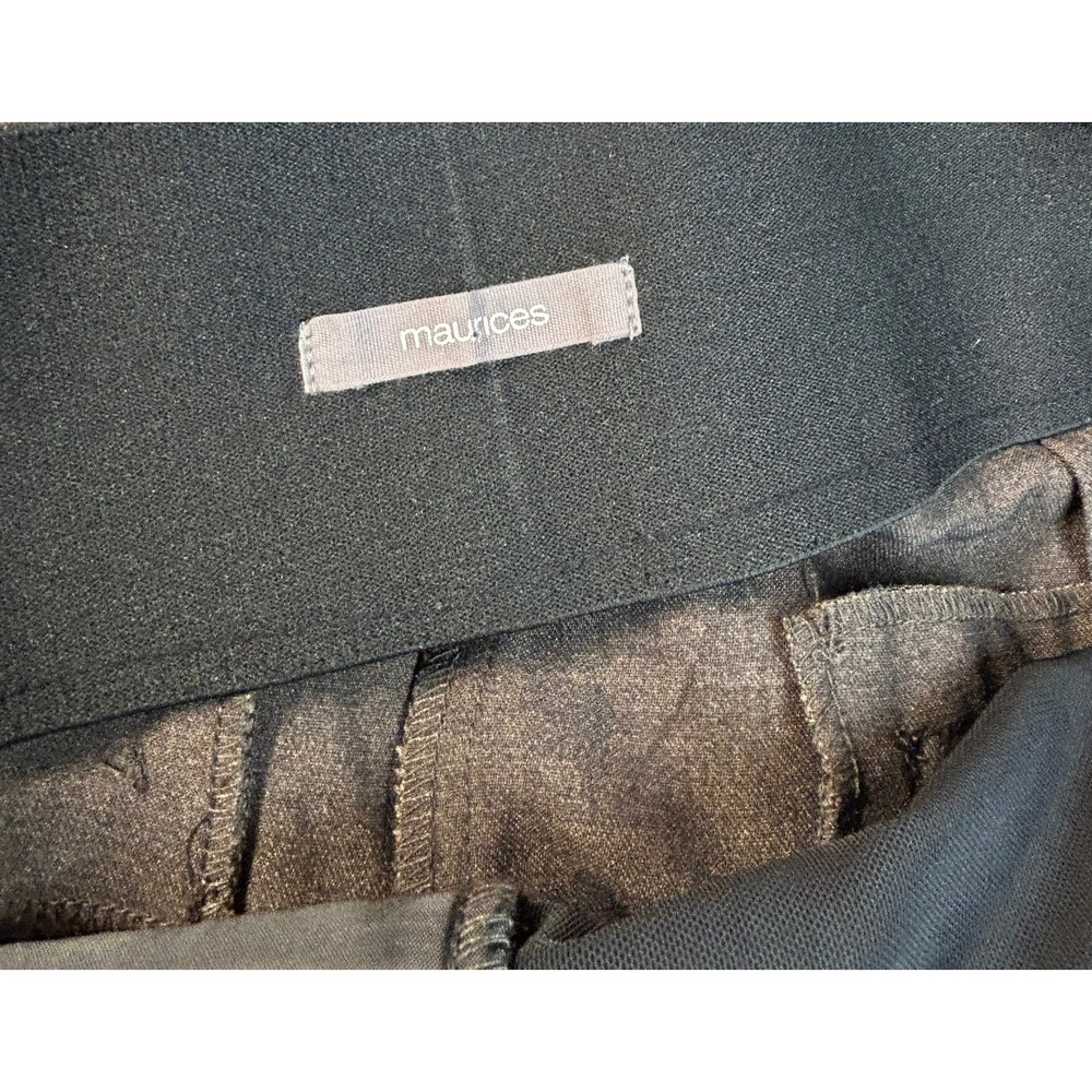 Maurices Womens Size 18 Regular Brown Boot Cut Mid Rise‎ Dress Pants Workwear - Picture 5 of 8